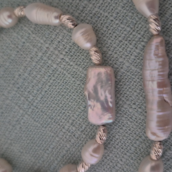 Natural Pearl Choker & Matching Braclet - Picture 6 of 7